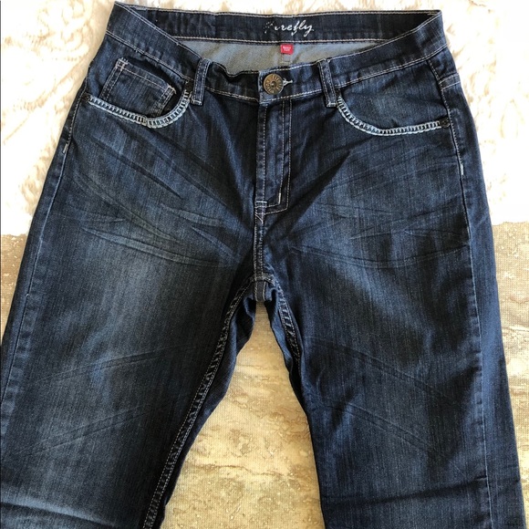 ✨ Firefly Women’s Bootcut Jeans – Size 10 – Silver Studded, Thick Stitch – EUC - Picture 6 of 8